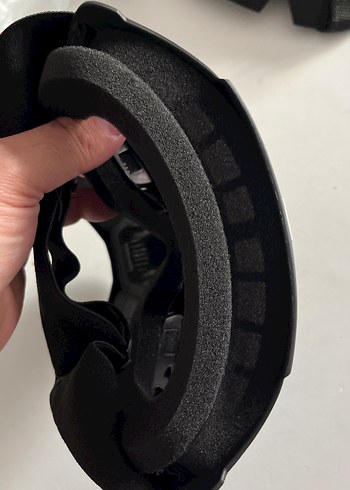 Kemerli Siyah Kamuflaj Motosiklet Kaskı - Görsel 4