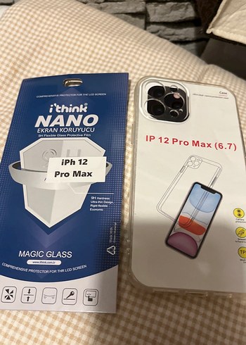 Şeffaf iPhone 12 Pro Max Kılıfı - Görsel 2