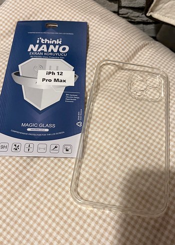 Şeffaf iPhone 12 Pro Max Kılıfı - Görsel 3