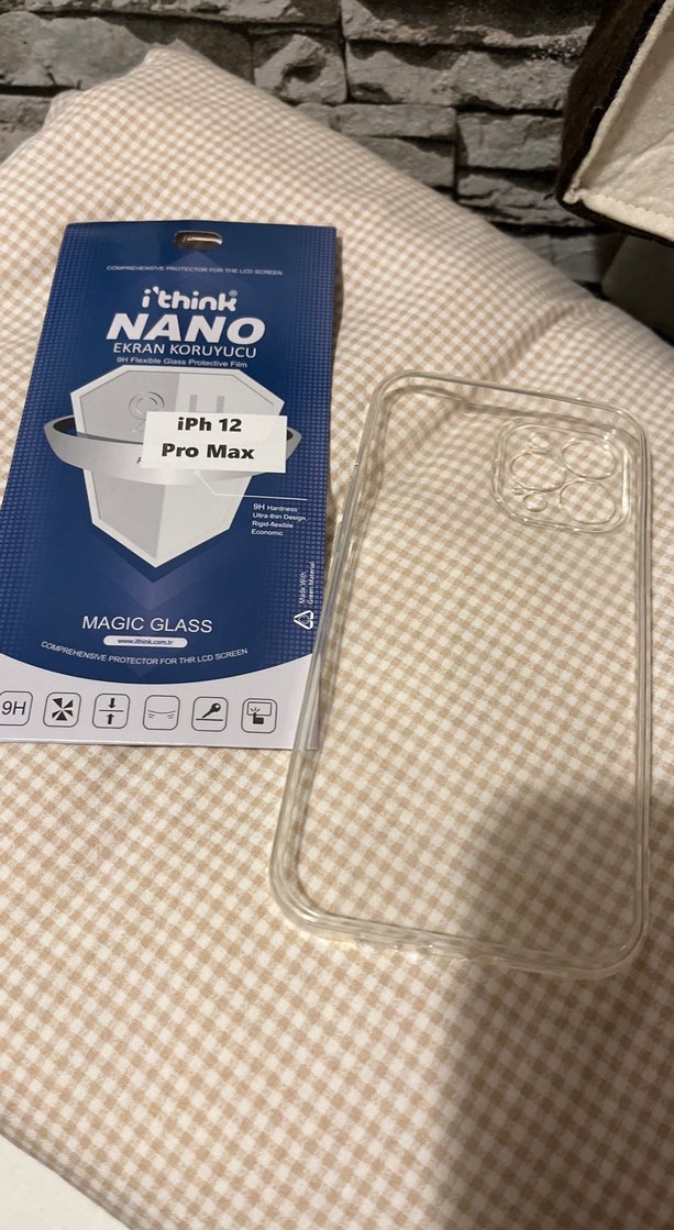 Şeffaf iPhone 12 Pro Max Kılıfı - Görsel 3