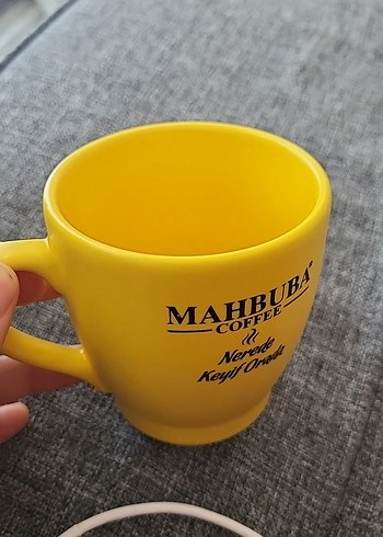 Beden Sarı Mahbuba Coffee Seramik Kupa