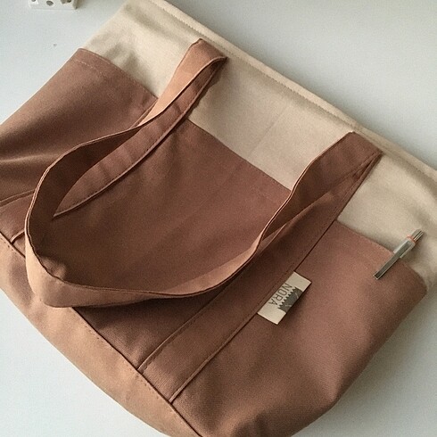 Koton Canvas tote bag