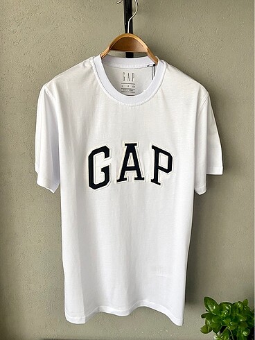 Beyaz GAP sıfır unisex t shirt