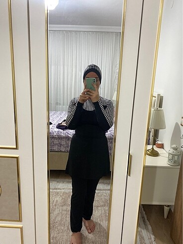 38 Beden siyah Renk Haşema