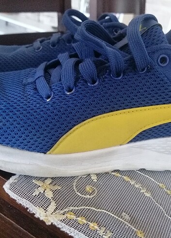 37 Beden mavi Renk Puma marka erkek spor ayakkabı