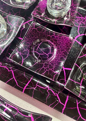 6'lı Çay Seti ,tepsisi ve şekerliği içinde - Görsel 4