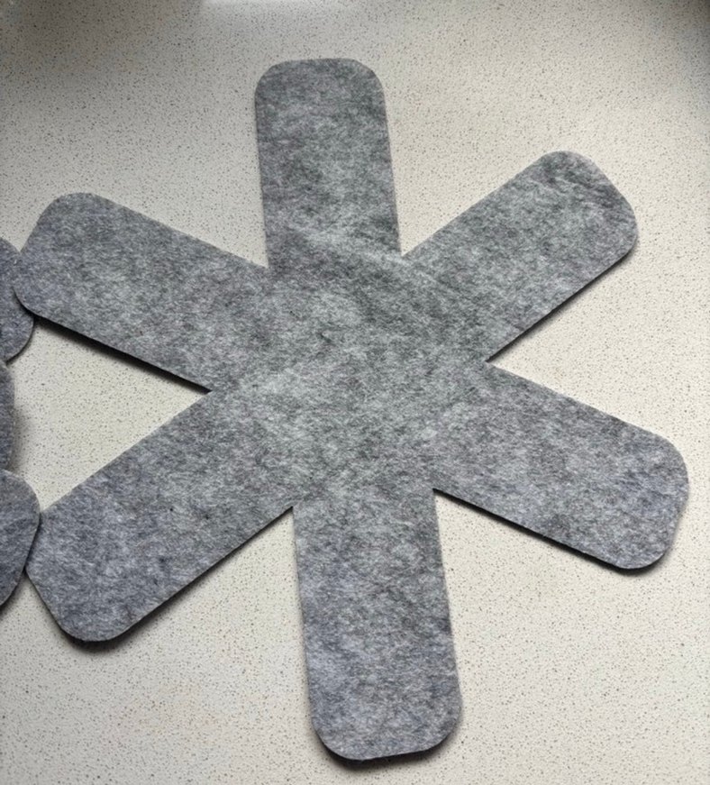 Gri Keçe Mouse Pad - Görsel 2