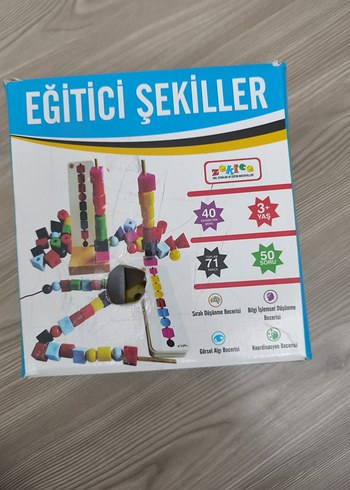 Renkli Eğitici Şekiller Oyunu