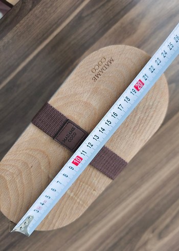 MADAME COCO Ahşap Kapaklı Gri Yemek Kabı - Görsel 4