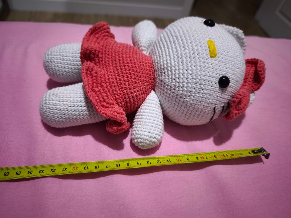 amigurumi hello kitty - Görsel 5