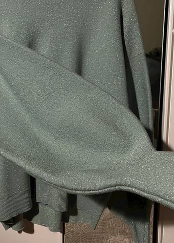 Su Yeşili Kadın Kazak - Görsel 2