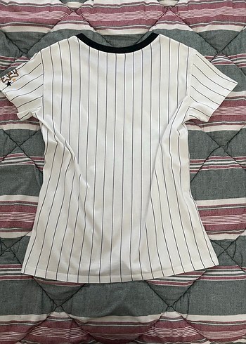 Daffy Duck Baskılı Çizgili Tişört - Görsel 4