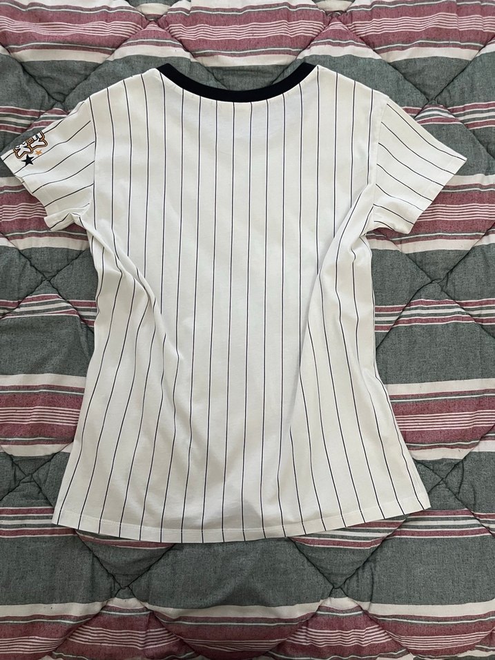 Daffy Duck Baskılı Çizgili Tişört - Görsel 4