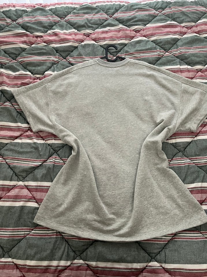 Bershka Gri Sweatshirt Elbise - Görsel 3