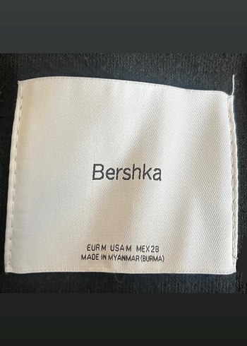 Bershka Kadın Siyah Kaban - Görsel 3