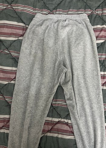 Gri Kadın Rahat Kesim Yumuşak Eşofman Altı - Görsel 4