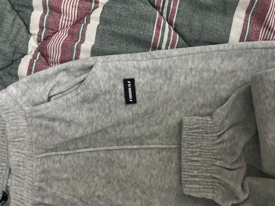 Gri Kadın Rahat Kesim Yumuşak Eşofman Altı - Görsel 3