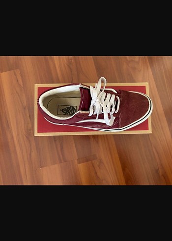 Vans Old School Bordo Sneaker - Görsel 3