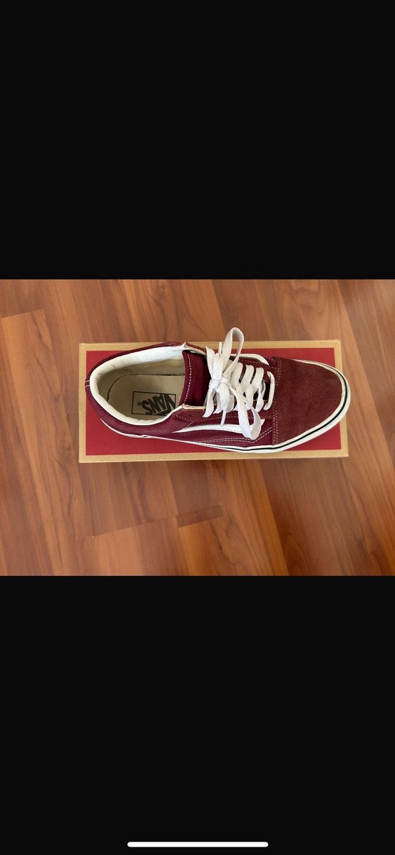 Vans Old School Bordo Sneaker - Görsel 3