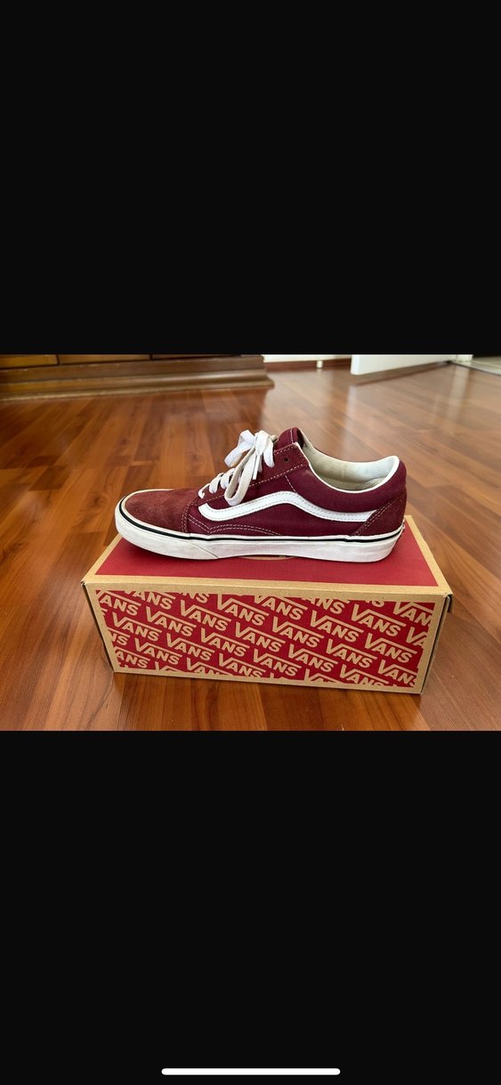 Vans Old School Bordo Sneaker - Görsel 2
