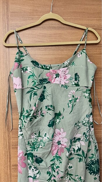 Zara Zara çiçekli elbise