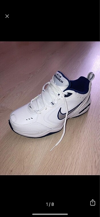 Nike air monarch 41 numara orijinaldir karekod var bastırabilirs