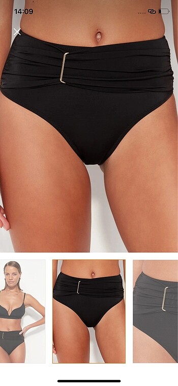 Trendyol & Milla hiç giyilmemiş yüksek bel bikini altı
