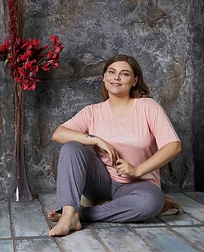 Büyük beden pijama takımı