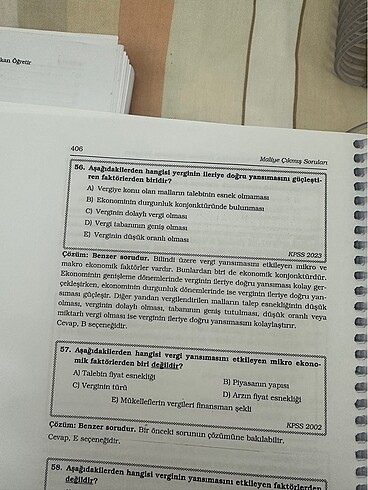 KPSS Maliye çıkmış sorular - Görsel 4