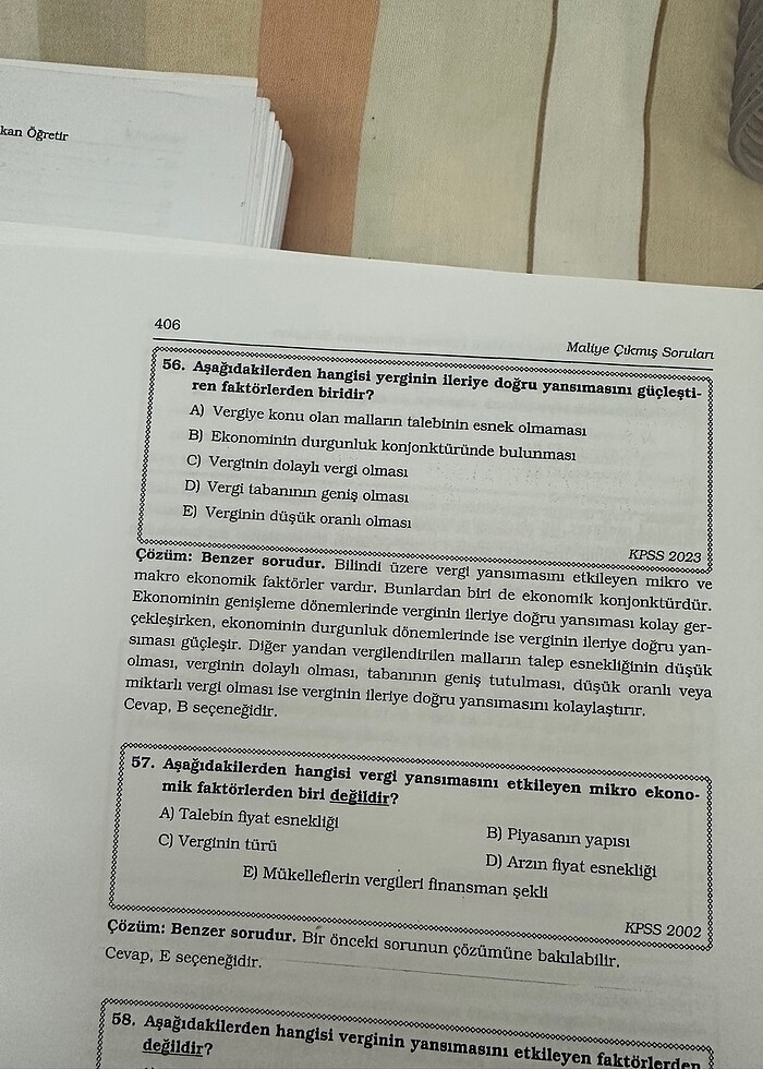 KPSS Maliye çıkmış sorular - Görsel 4