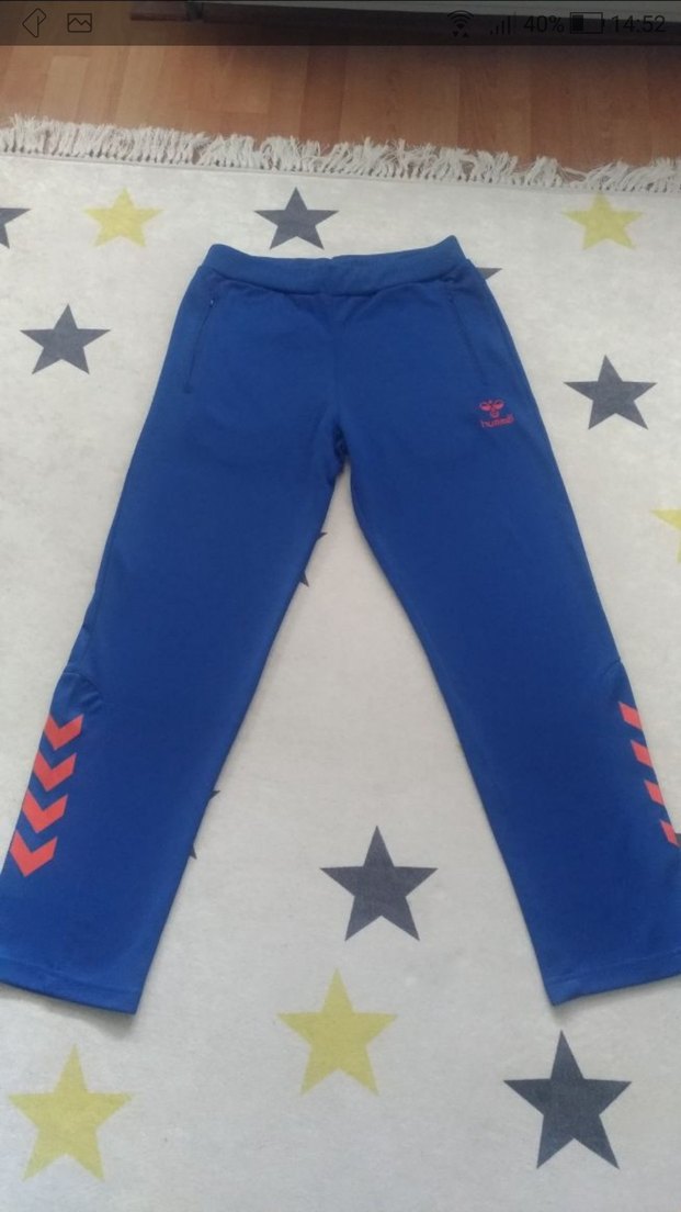 Mavi Hummel Fermuarlı Erkek Eşofman Altı - Görsel 5