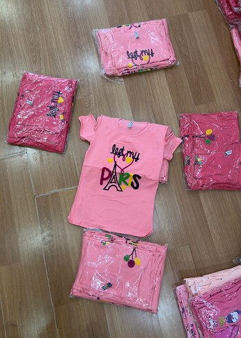 8 li kız çocuk t shirt - Görsel 8