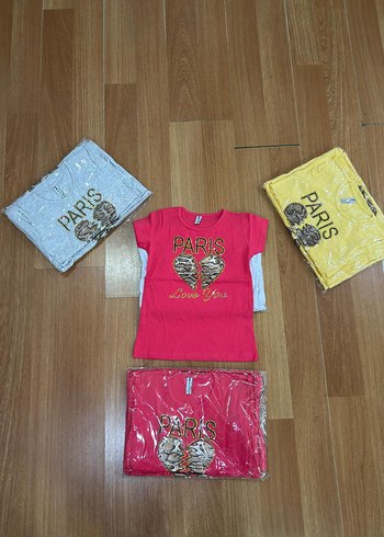 5 li kız çocuk t shirt - Görsel 3