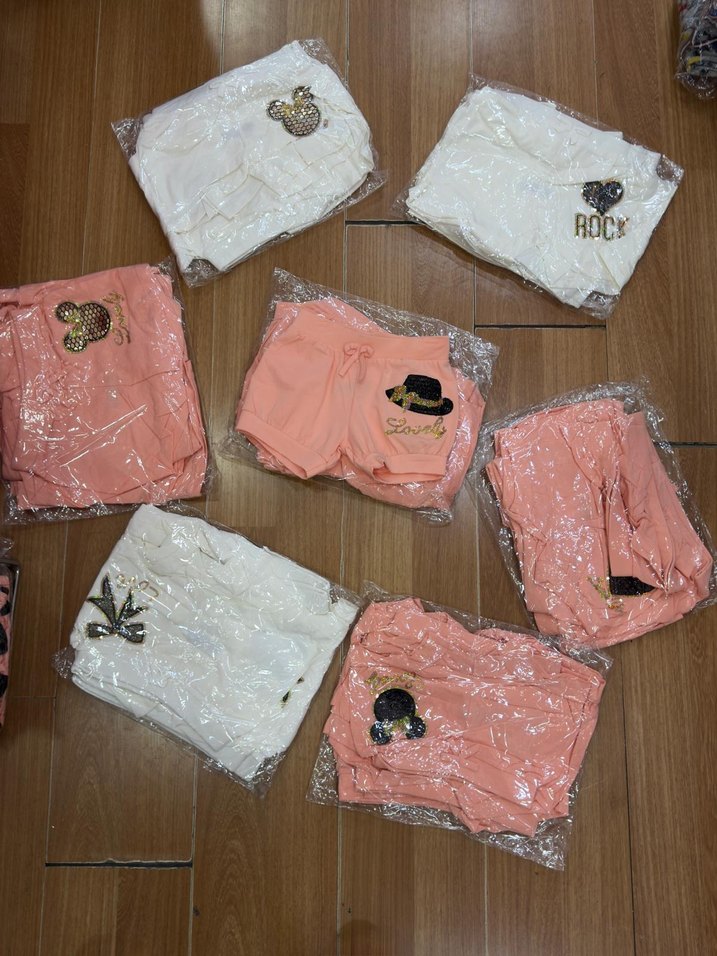 5 li kız çocuk şortu - Görsel 5