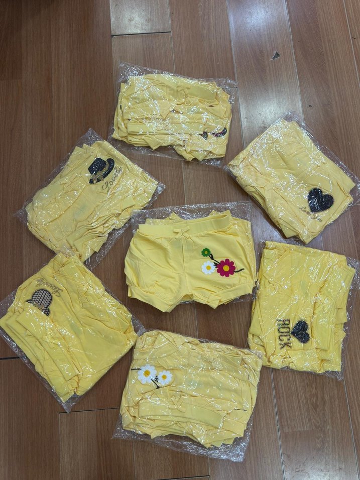 5 li kız çocuk şortu - Görsel 2