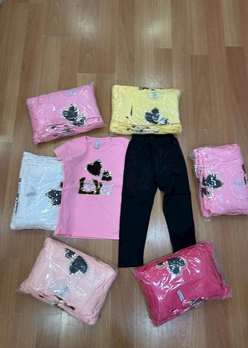 8 li kız çocuk takımı - Görsel 2