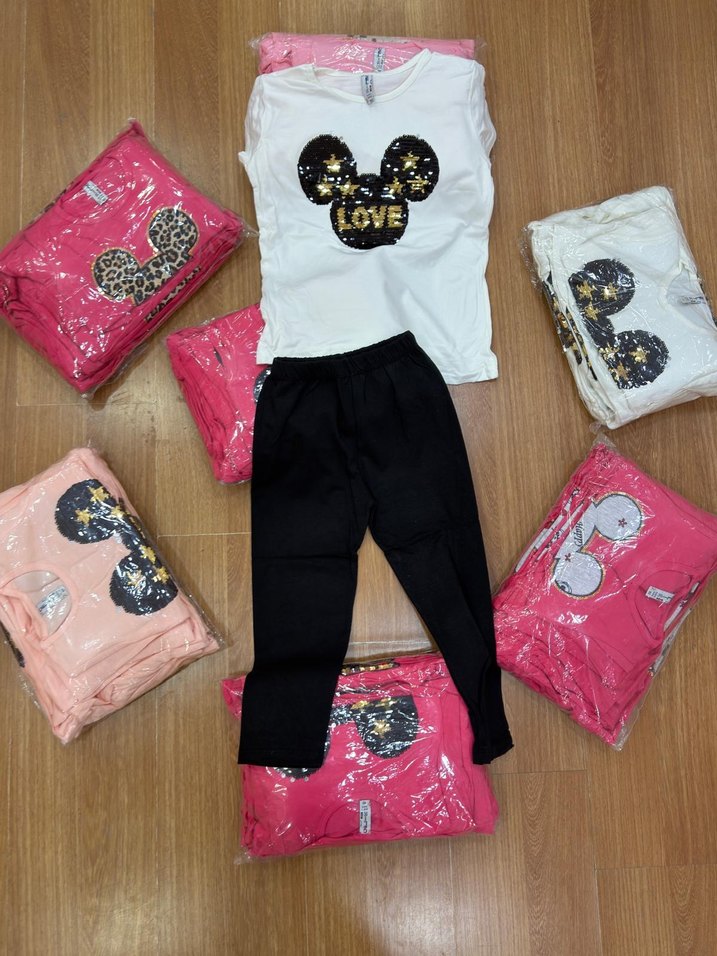 8 li kız çocuk takımı - Görsel 3