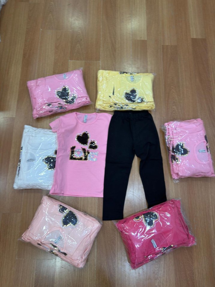 8 li kız çocuk takımı - Görsel 2