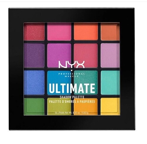 Nyx far paleti