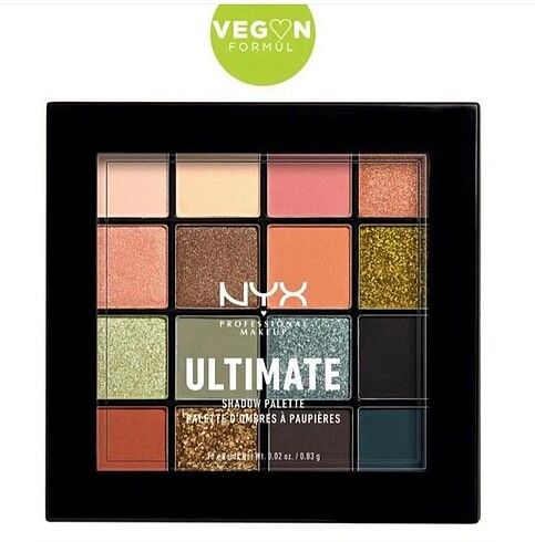 Nyx far paleti