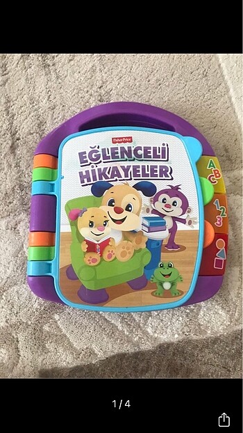 Fisher price hikaye kitabı