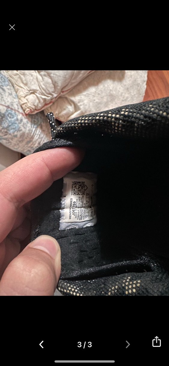 Siyah Erkek Spor Ayakkabı Yılan Desenli - Görsel 3