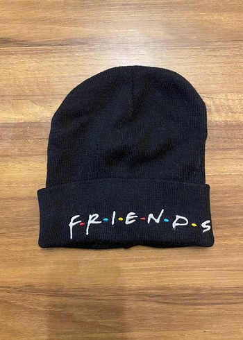 Friends yazılı Kadın Örgü Bere