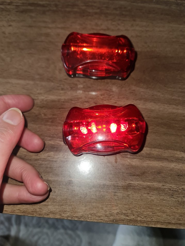 Kırmızı Led Bisiklet Lambası - Görsel 3