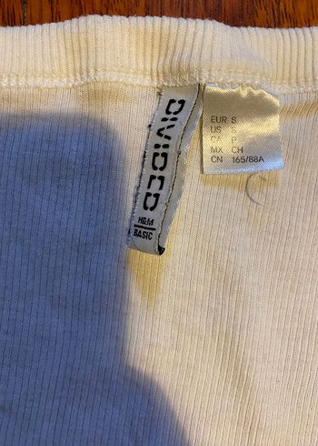 Beyaz Kadın Kısa Kollu Basic Tişört - Görsel 2