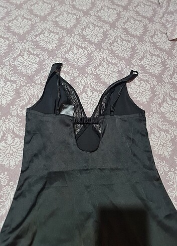xs Beden siyah Renk H&M Gecelik