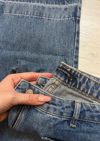 Yüksek Bel Bol Pantolon - Görsel 3