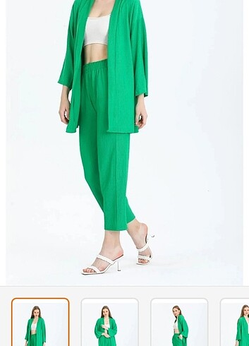 Trendyolmilla Kimonolu Takım - Görsel 5