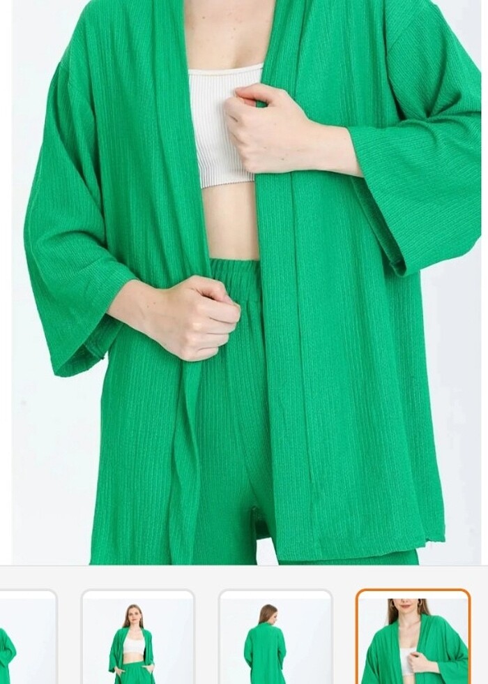 Trendyolmilla Kimonolu Takım - Görsel 4