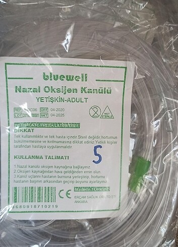 Nazal oksiyen kanülü
